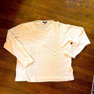 Burberry mens ivory cashmere sweater